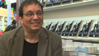 Andreas Eschbach im Interview  Der JesusDeal  Frankfurter Buchmesse FBM14 HD [upl. by Billie]