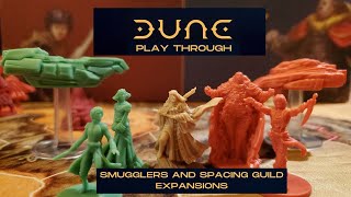 Dune War for Arrakis with Smugglers amp Spacing Guild Expansions 93024 [upl. by Adah]