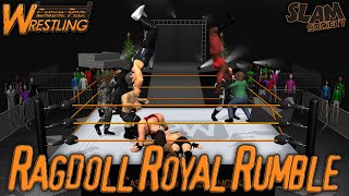 RAGDOLL ROYAL RUMBLE on Casual Pro Wrestling Episode 2 [upl. by Reeta]