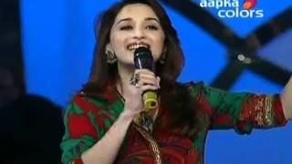 Madhuri Dixit singing Aja Nachle nachle [upl. by Anahsirk724]