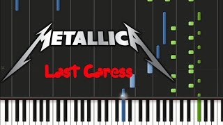 Metallica  Last Caress Synthesia Tutorial [upl. by Susie]