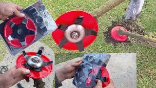 Brush Cutter Weeder Attachment TEST [upl. by Zeuqcaj]