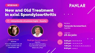 WEBINAR  New and Old Treatment in axial Spondyloarthritis [upl. by Aime]