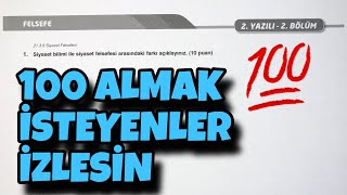 10Sınıf Felsefe 2Dönem 2Yazılı [upl. by Sue]