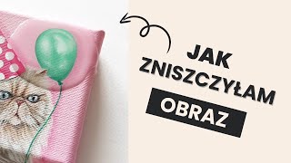 Jak stracić 50h pracy w 5 minut  mój największy błąd jako początkująca artystka [upl. by Neelia]