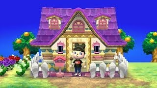 Animal crossing new leaf  Présentation de ma maison [upl. by Odlavso240]