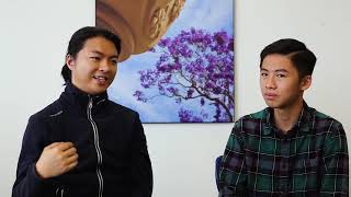 Artists Sheep Chen and Matt Adnate interviewed by IES Students [upl. by Aelaza]