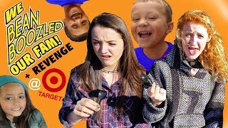 We Bean Boozled our Family Joke  FUN  Target Fun Jelly Beans [upl. by Oilut]