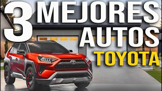 Los 3 mejores AUTOS de Toyota actualmente SUV 20242025 [upl. by Eugirne]