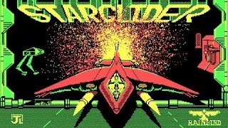 Star Glider gameplay PC Game 1986 [upl. by Farah]