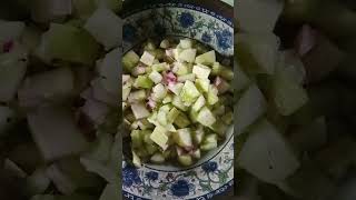 Simple cucumbersaladyummyshort vedio [upl. by La]