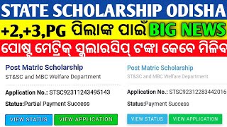 Odisha Scholarship State Scholarship Paisa Kebe Asiba How To Check State Scholarship Portal [upl. by Ydnor661]