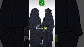 Parda koi fashion nhi hai  Islamic khatoon arabic naqab parda [upl. by Anoyet425]