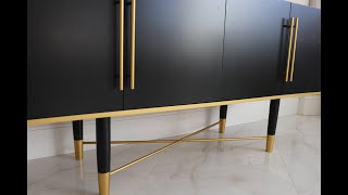 DIY Black Sideboard  Комод своими руками [upl. by Bourne795]