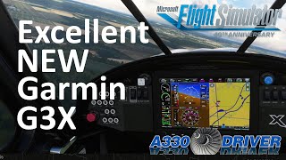 AWESOME GARMIN G3X Overhaul in SU15  Lets test it  Real Airline Pilot [upl. by Etteniotna]