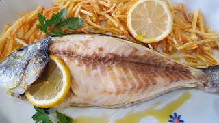 DORADA A LA SAL receta saludable [upl. by Yelsnia47]