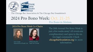 Pro Bono Week 2024  Welcome Greeting from Melissa Picciola [upl. by Asseniv183]