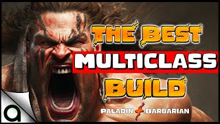 Baldur’s Gate 3  The Holy Rage Warrior Build A BarbarianPaladin Multiclass [upl. by Adnilahs]