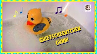 GÜNNI  das singende QUIETSCHEENTCHEN 💦 Radio für die Badewanne [upl. by Croom]