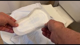 HOW TO USE MENS INCONTINENCE SHIELDS [upl. by Arick]