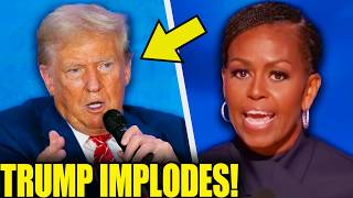 Trump ATTACKS Michelle Obama As Speech Takes SHOCKING Turn [upl. by Kittie]