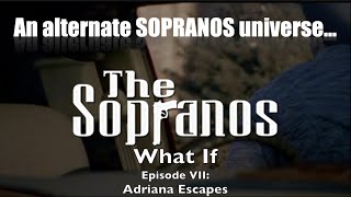 The Sopranos quotWhat Ifquot Adriana Escapes ep VII [upl. by Qidas371]