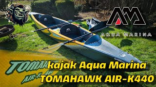 kajak Aqua Marina TOMAHAWK AIRK 440 [upl. by Emmer]