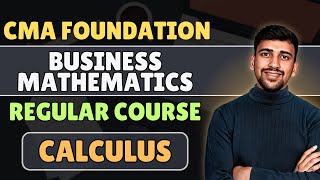 L71 CMA Foundation Mathematics  Calculus [upl. by Esereht]