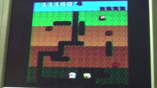 TheGameCollector plays Dig Dug for Atari 7800 [upl. by Naamann]