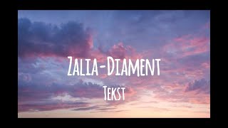 Zalia  Diament tekst [upl. by Gautea]