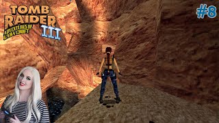 Lets Play Tomb Raider III Part 8 Desert Cliffs [upl. by Gnel541]