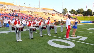 10519 SMU Mustang Band Pregame [upl. by Aridan709]