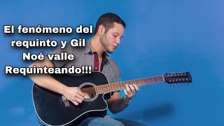 Fuego cruzado  Fenomeno del requinto vs Gil Noe valle Requinteando juntos en vivo [upl. by Aiahc]