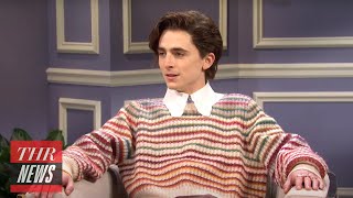 SNL Recap Timothée Chalamet Impersonates Harry Styles Kate McKinnon as Dr Fauci amp More  THR News [upl. by Melcher973]