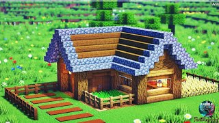 《Minecraft 》Easy Modern House Tutorial video 《6》 📹Rabblegaming minecraftmodernhousetutorial [upl. by Dela873]