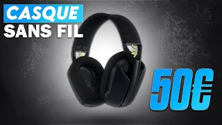 CASQUE SANS FILBLUETOOH POUR 50€ logitech G435 [upl. by Adeehsar]