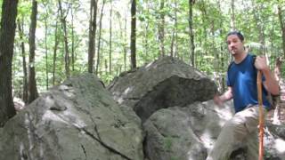 Afoot in Connecticut 29  Glacial Erratics [upl. by Meehsar]