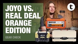 How good are Joyo amps really ft Robert Baker  Part 2  Joyo vs Orange Rockerverb  Thomann [upl. by Attah919]