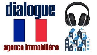 Agence immobilière dialogue FLE [upl. by Mixie]