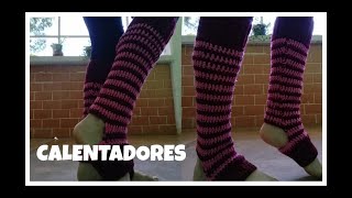 Calentadores Tejidos a Crochet 🧶 paso a paso [upl. by Oramug153]