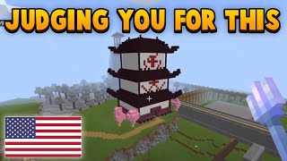 Minecraft Judging People Based On Their Worlds USA Edition [upl. by Ednargel]