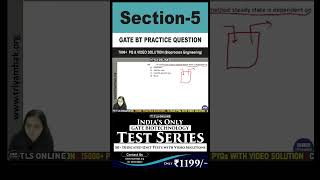 GATE Biotechnology GATE BT PQs  Section 5 Bioprocess Engineering and Process Biotechnology [upl. by Isiah]