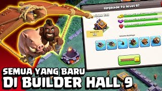 PENYEMBUR LAVA HOG TERBANG OTTO HUT Update Builder Hall 9 CoC [upl. by Annaya]