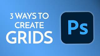 How to create and use a grid in Photoshop [upl. by Adai132]