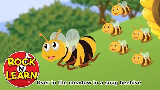 Over in the Meadow with lyrics  Song for Kids [upl. by Annael]