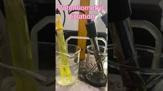 Potentiometric Titration using quinhydrone electrode [upl. by Torey]