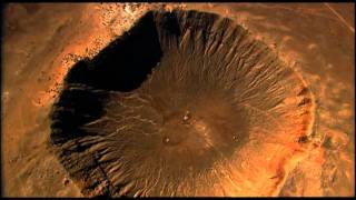 Meteor Crater Barringer Crater Arizona [upl. by Noramac]