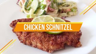 Butter fried Chicken Schnitzel [upl. by Zetnas591]