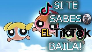 SI TE SABES EL TIKTOK BAILA 2024 tiktok music CHICAS SUPER PODEROSA Animacion en desarrollo [upl. by Anrim]