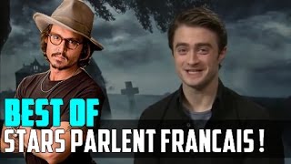 Best Of  Les Stars parlent Français [upl. by Chiang]